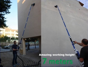 Τηλεσκοπικό τριβείο λείανσης οροφής και τοίχου